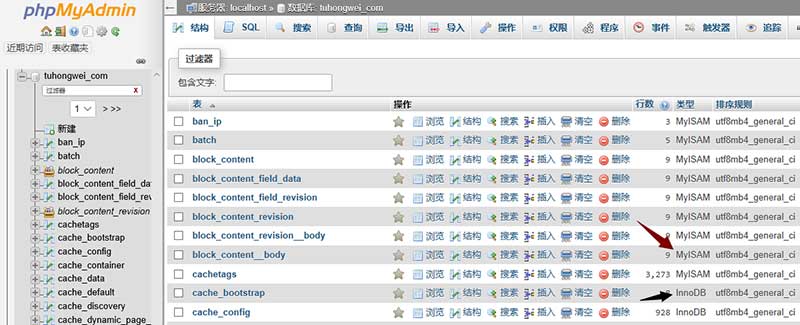 MySQL的MyISAM转换成InnoDB引擎的两种方法