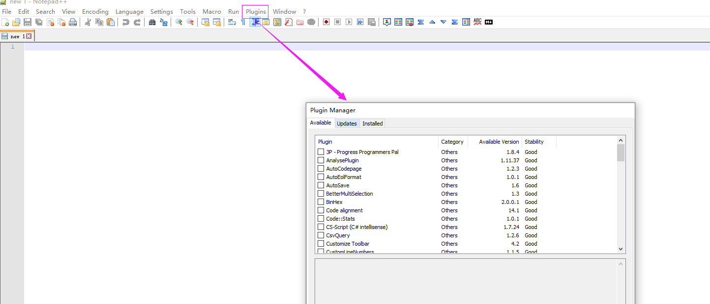 Notepad++ 批量修改文件编码格式